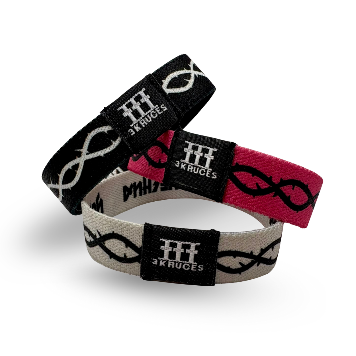 Women's Yeshua Reversible Wristbands (3pk)