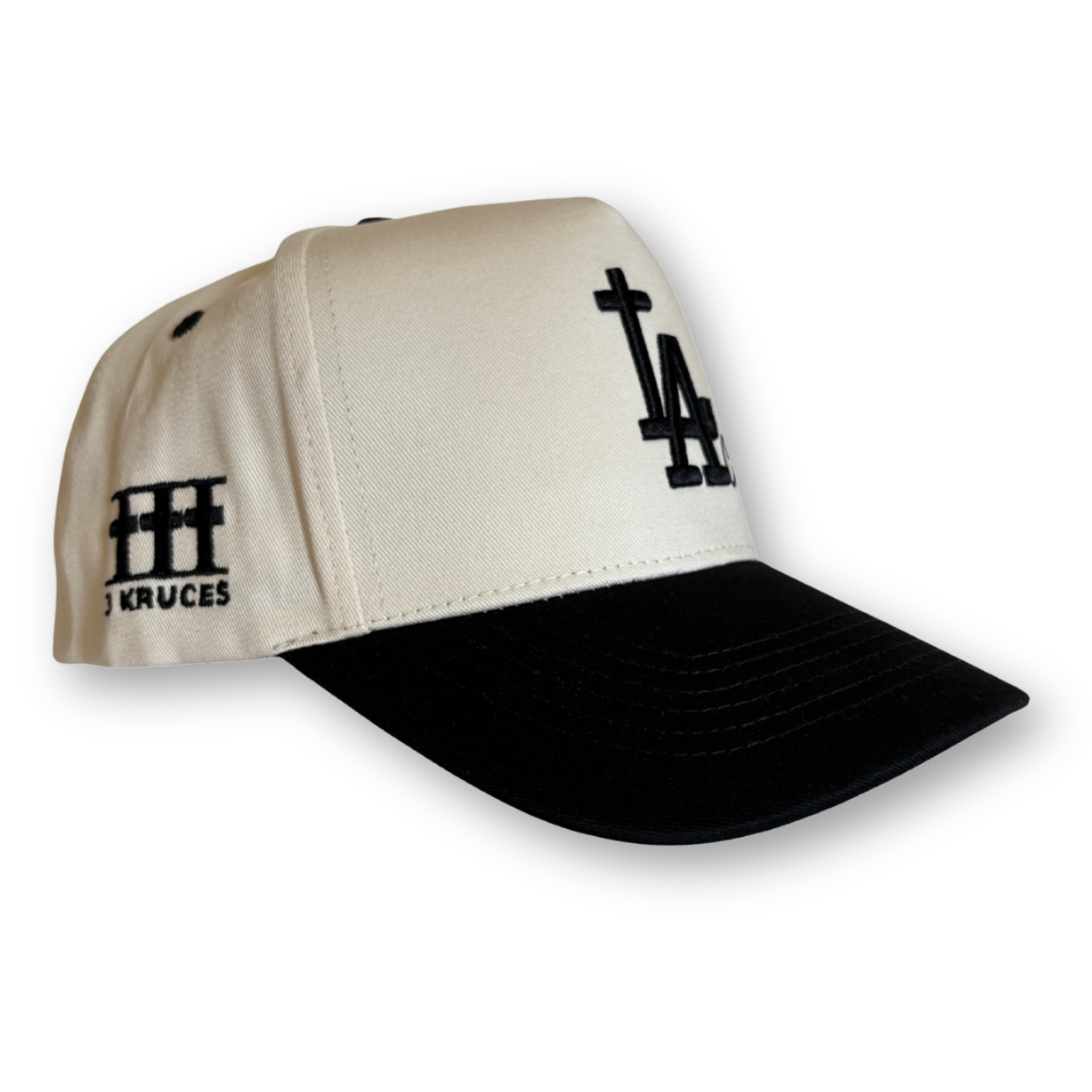 La Cruz / Black & Cream Snapback