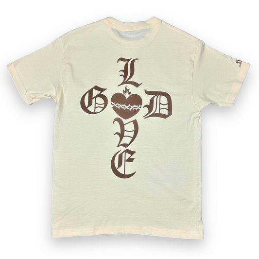 Love God (Cream & Brown)