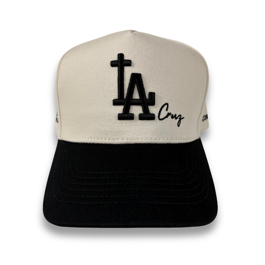 La Cruz / Black & Cream Snapback