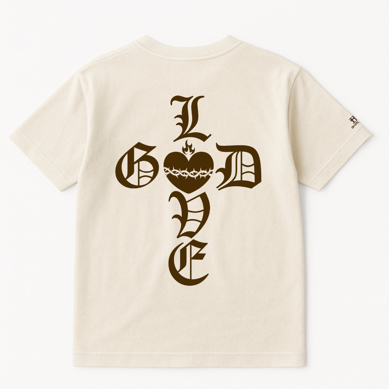 Love God (Cream & Brown)