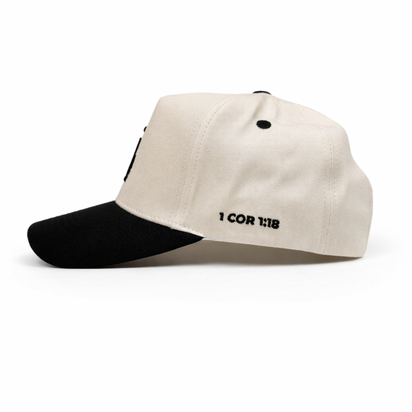 La Cruz / Black & Cream Snapback