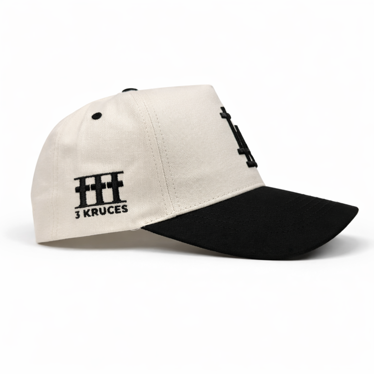 La Cruz / Black & Cream Snapback