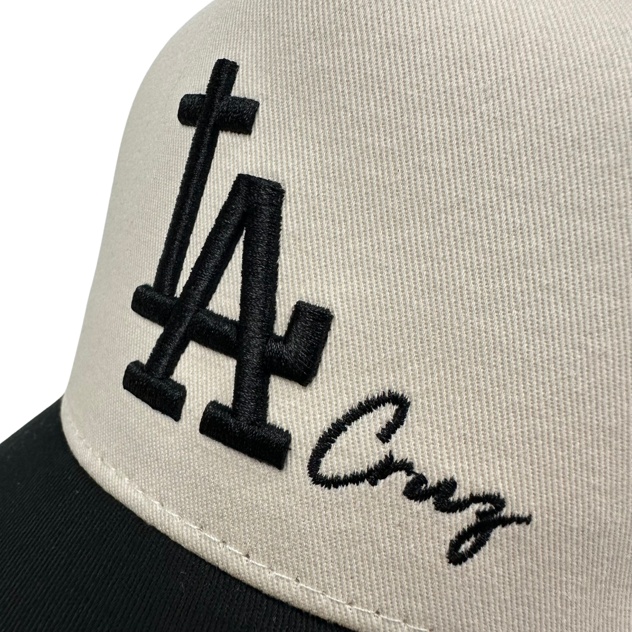 La Cruz / Black & Cream Snapback
