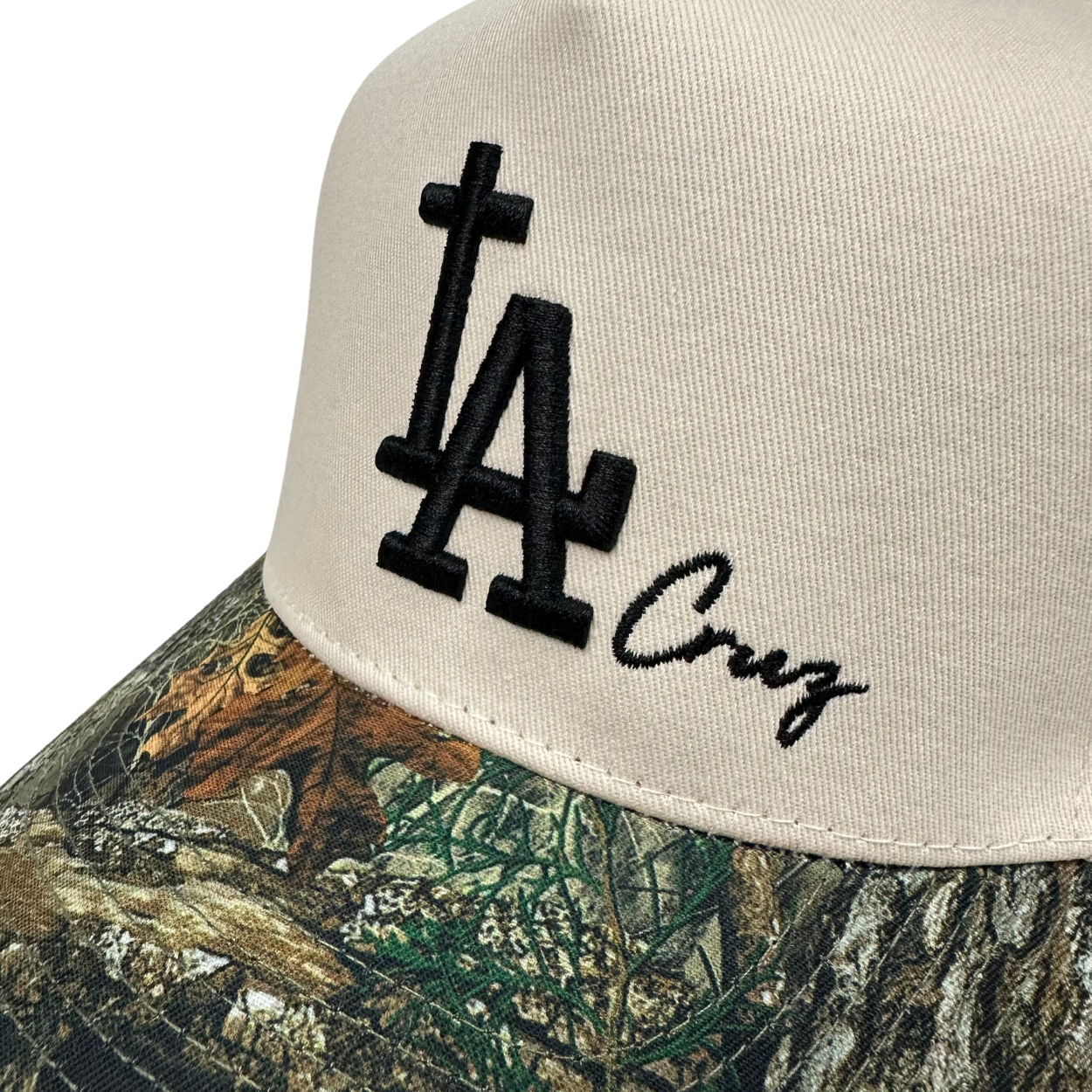 La Cruz / Camo & Bone Snapback