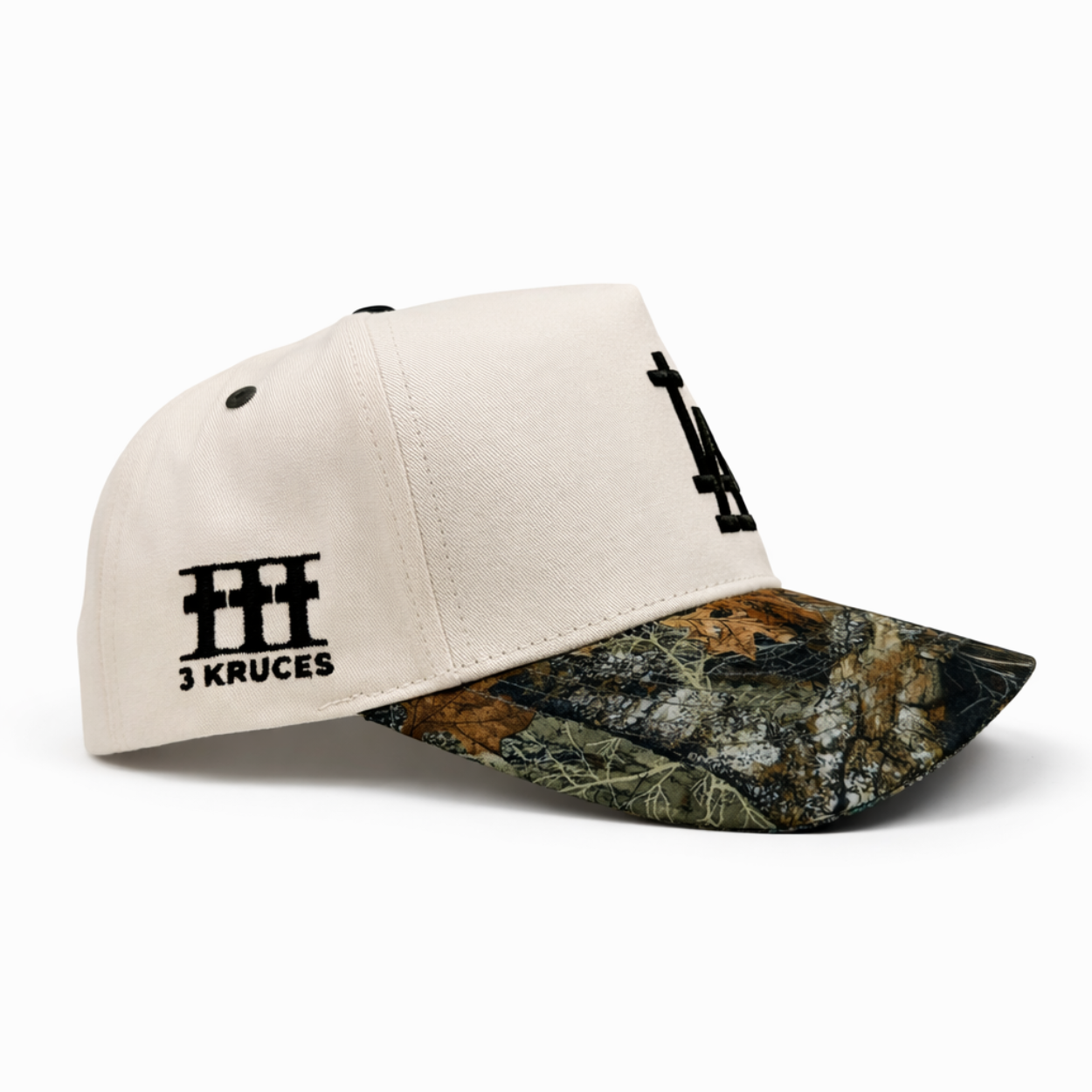 La Cruz / Camo & Bone Snapback
