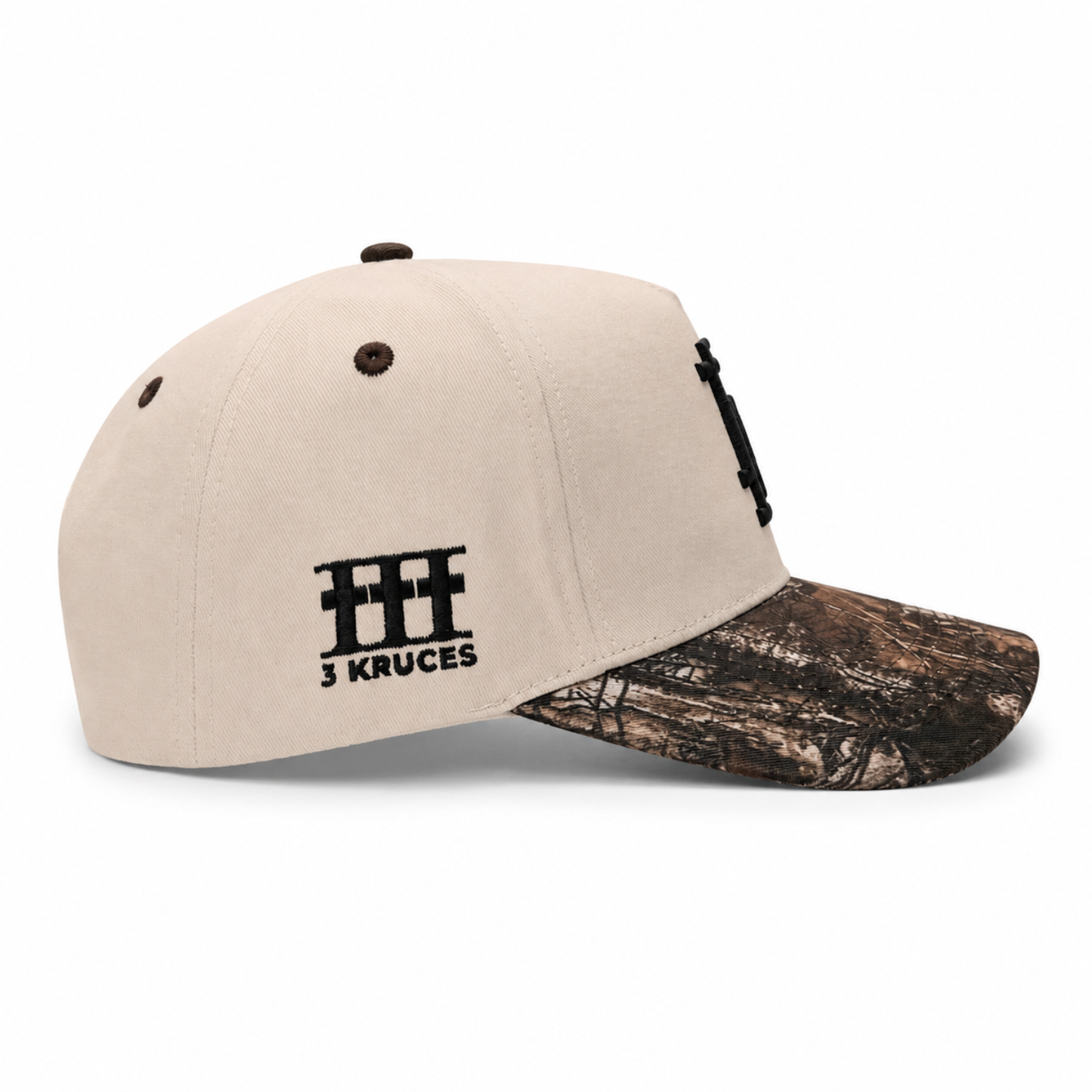 La Cruz / Camo & Bone Snapback