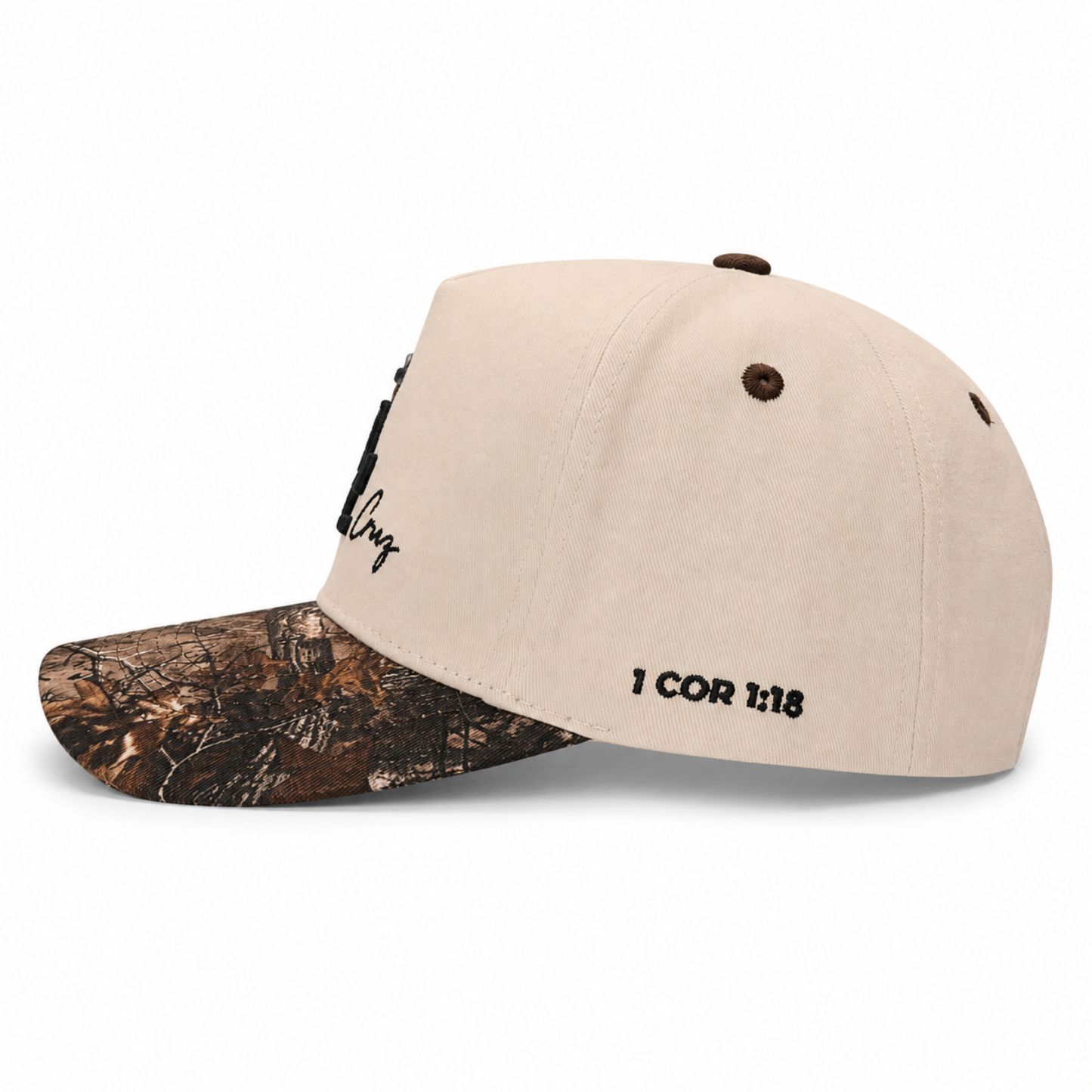 La Cruz / Camo & Bone Snapback
