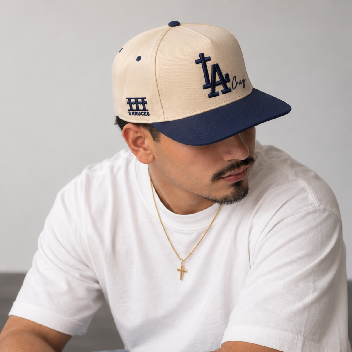 LA Cruz/ Blueberry Cream Flat Brim