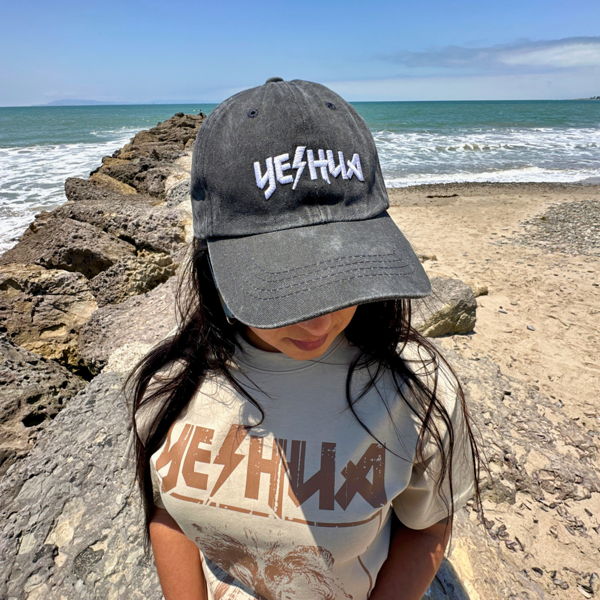 "Yeshua" Vintage Wash hat