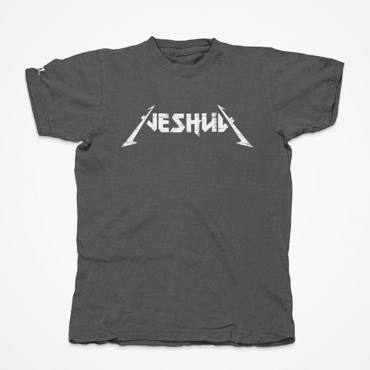 "Yeshua" Pepper Color faded T Shirt