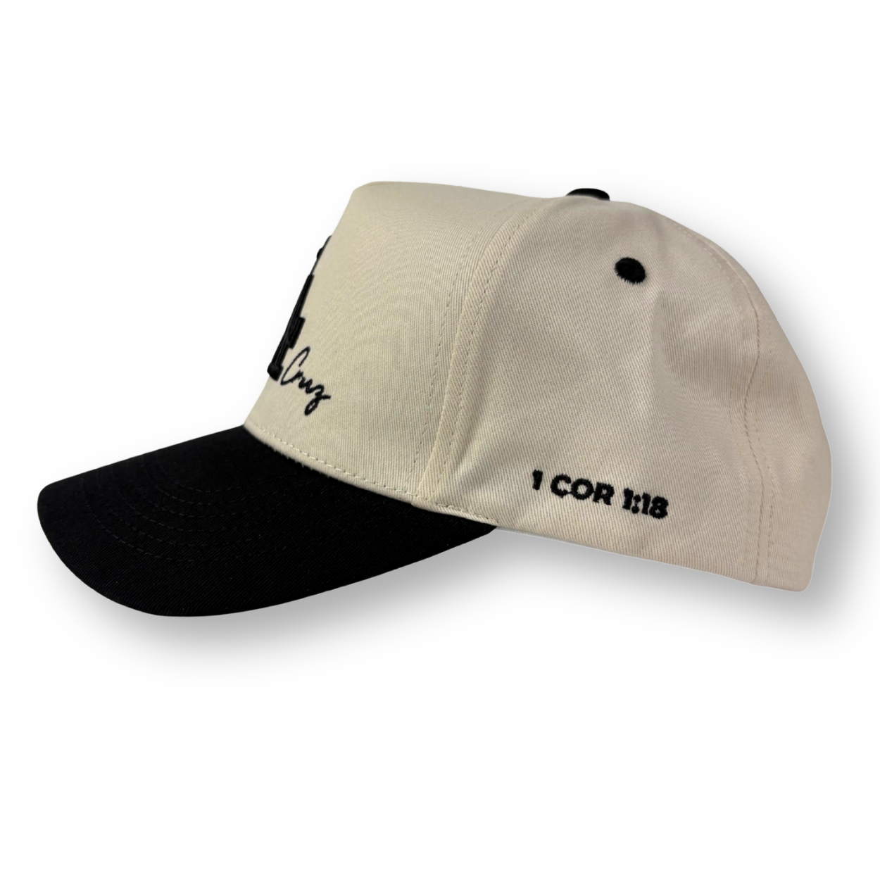 La Cruz / Black & Cream Snapback