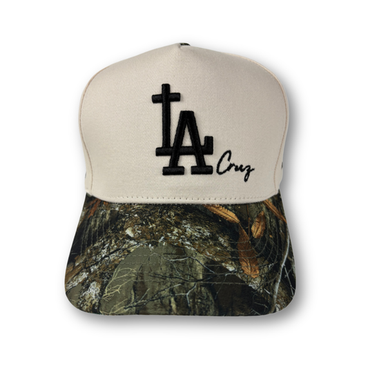 La Cruz / Camo & Bone Snapback