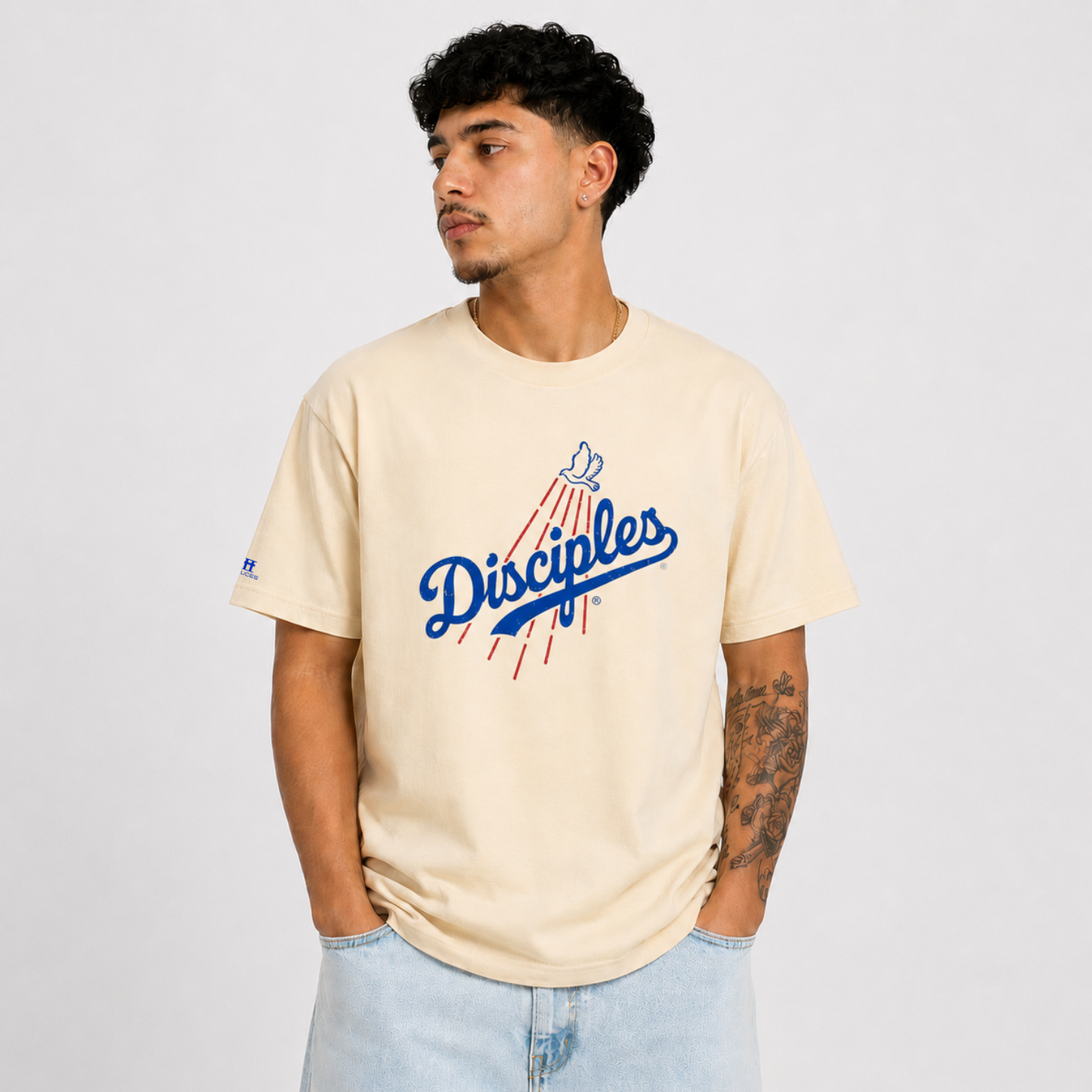 LA Cruz "Disciples" Butter Premium Tee (coming 9/28)