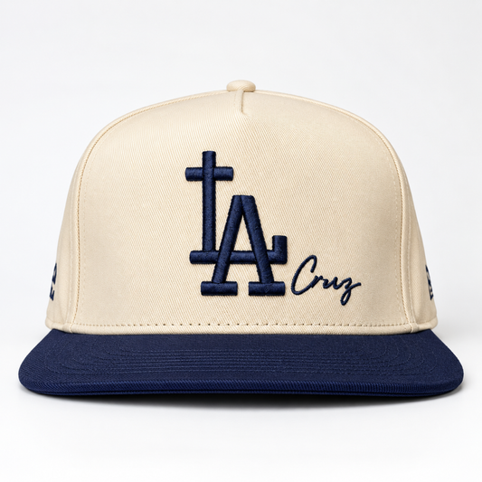 LA Cruz/ Blueberry Cream Flat Brim
