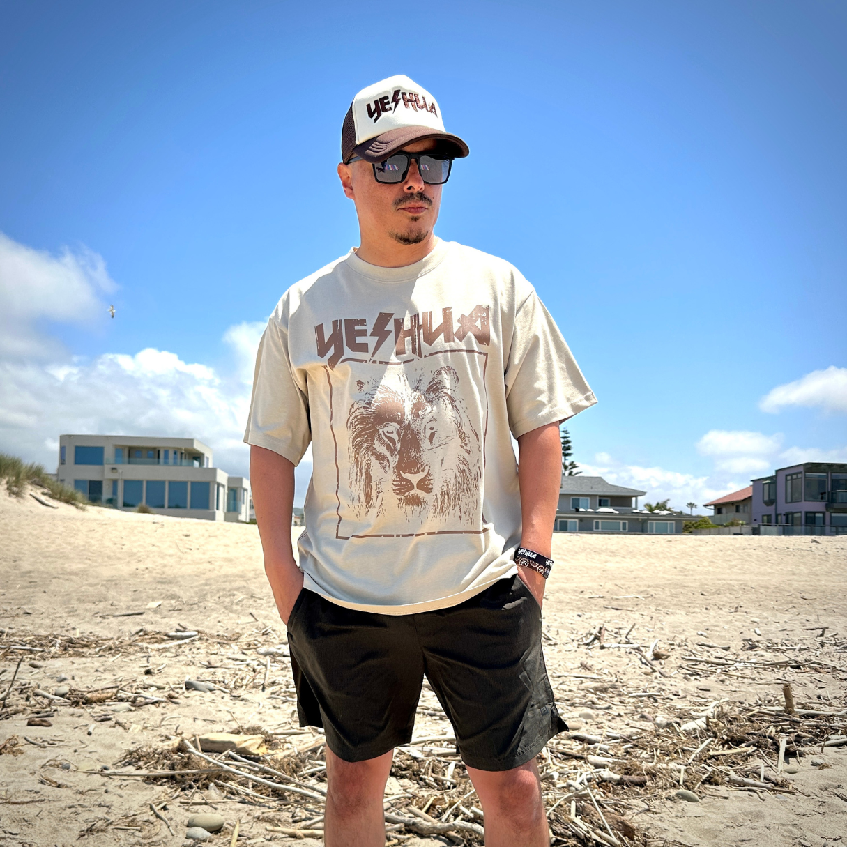 Yeshua "Sand" Heavyweight Oversized tee