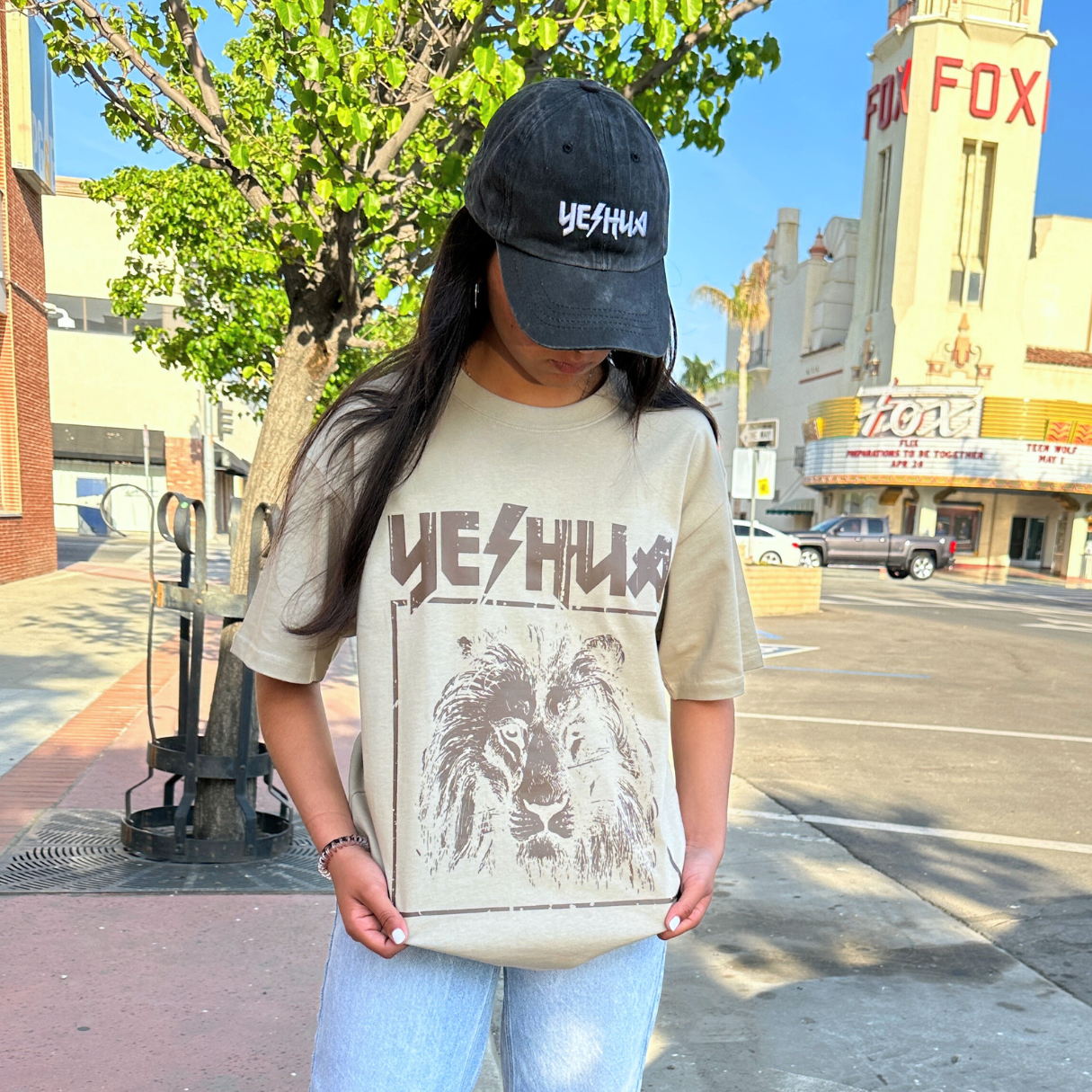 Yeshua "Sand" Heavyweight Oversized tee